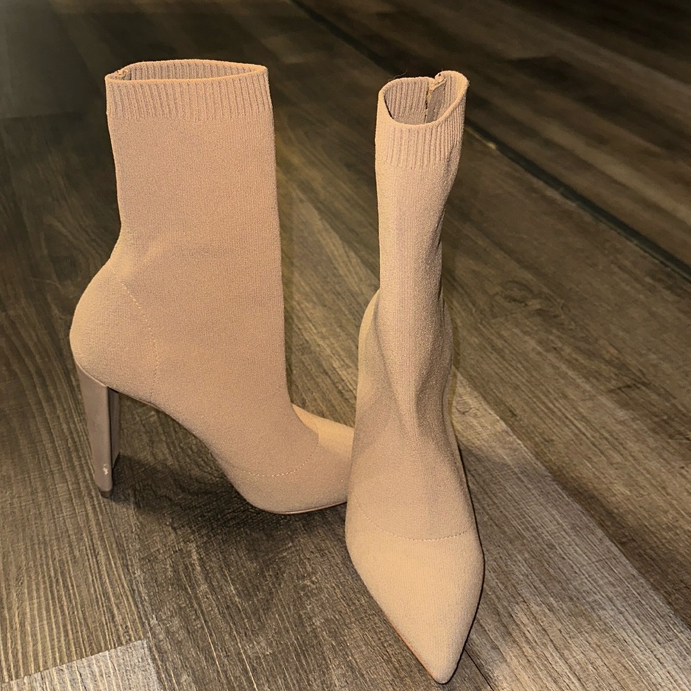 ALDO Tan Heeled Boots